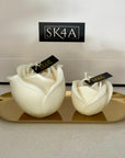 Large Bloom Decorative Candle_9