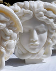 Large Medusa Head Bust Decorative Candle_5