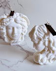 Large Medusa Head Bust Decorative Candle_7