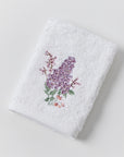 Lilac Bouquet Face Washer