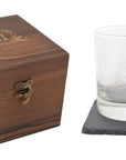 Birthday Glass & Coaster Set
