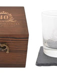 Birthday Glass & Coaster Set