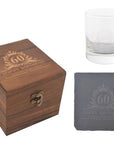 Birthday Glass & Coaster Set