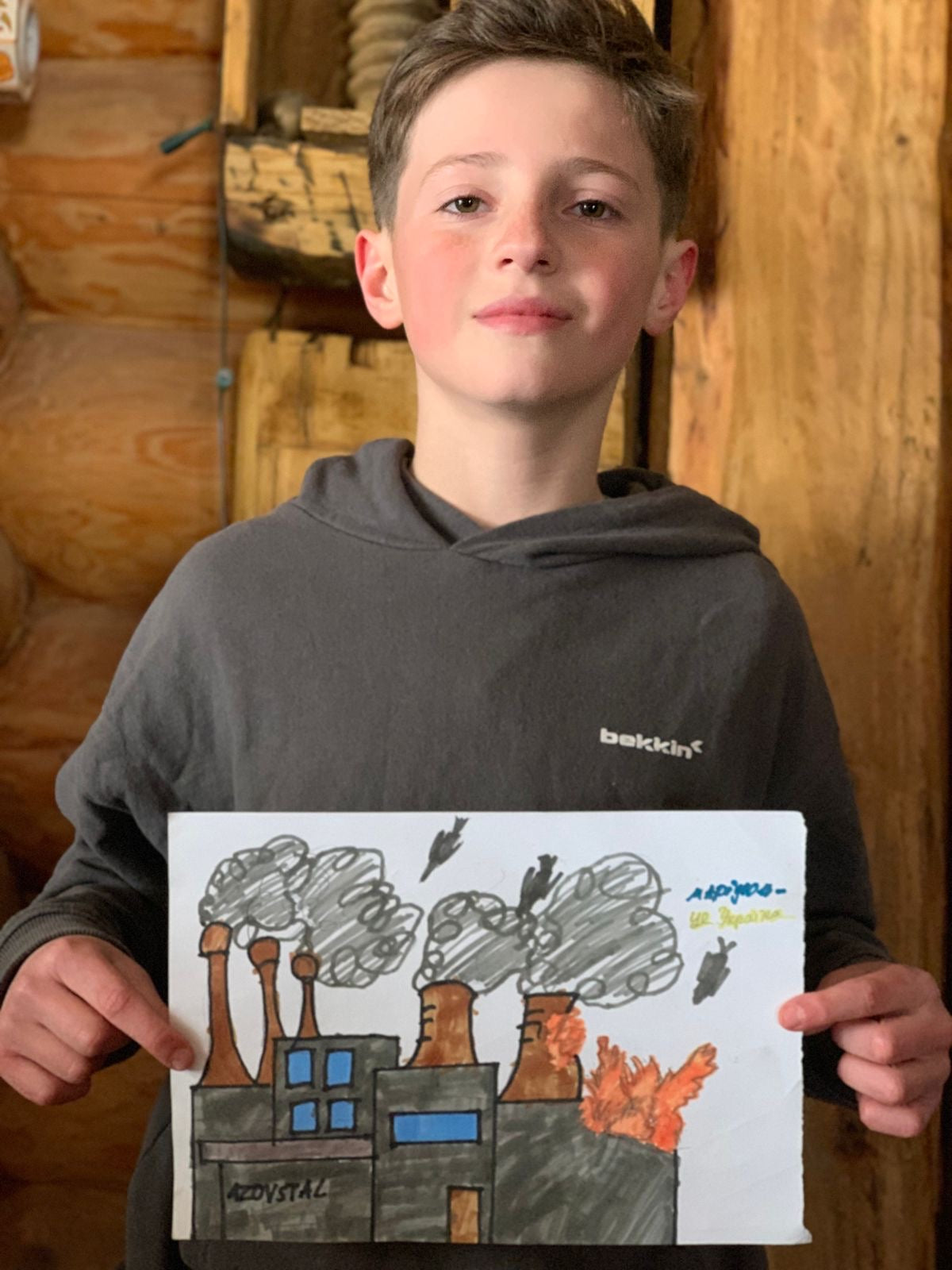 Azovstal Factory Ukrainian Drawing_2