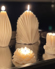 Palm Leaf Decorative Candle