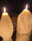 Palm Leaf Decorative Candle