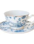 French Toile Teacup & Saucer