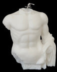 Male Torso Bust Decorative Candle - Large