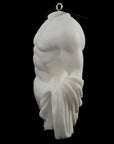 Male Torso Bust Decorative Candle - Large