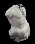 Male Torso Bust Decorative Candle - Large