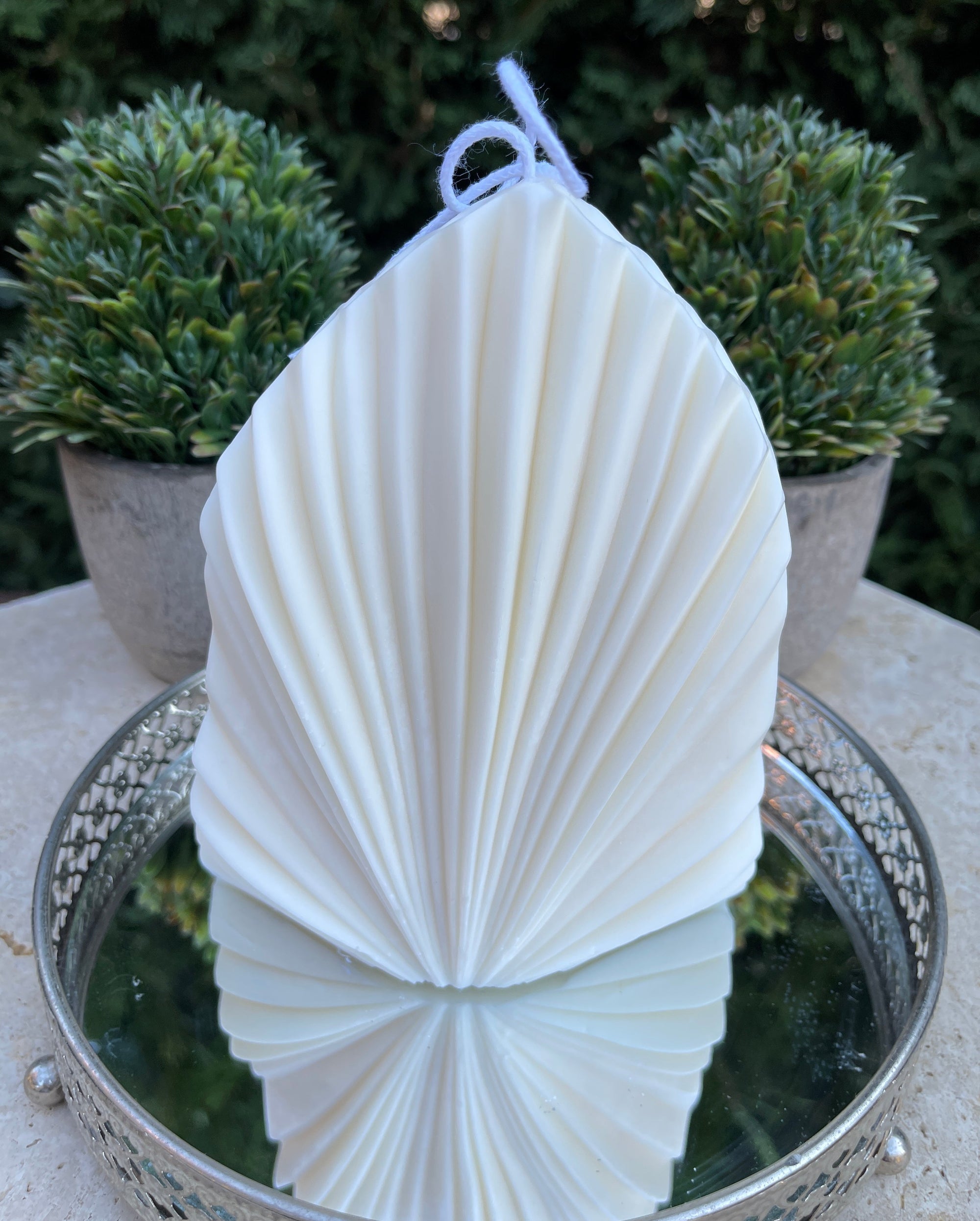 Palm Leaf Decorative Candle_8