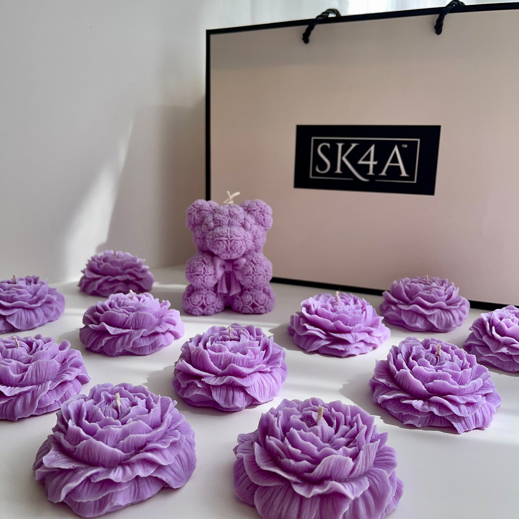 Petite Flower Decorative Candle_6